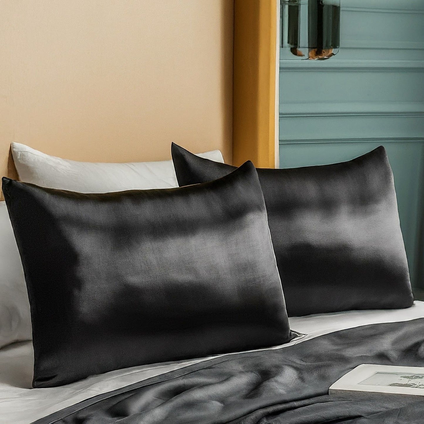 Silk blend pillowcases (set of 2)