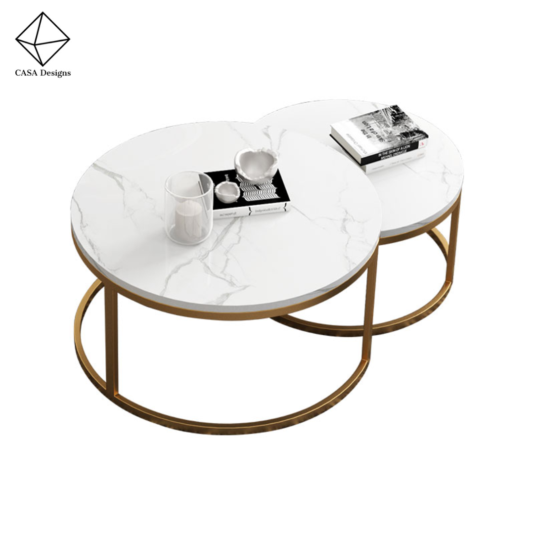 Round nesting tables (steel pipe)