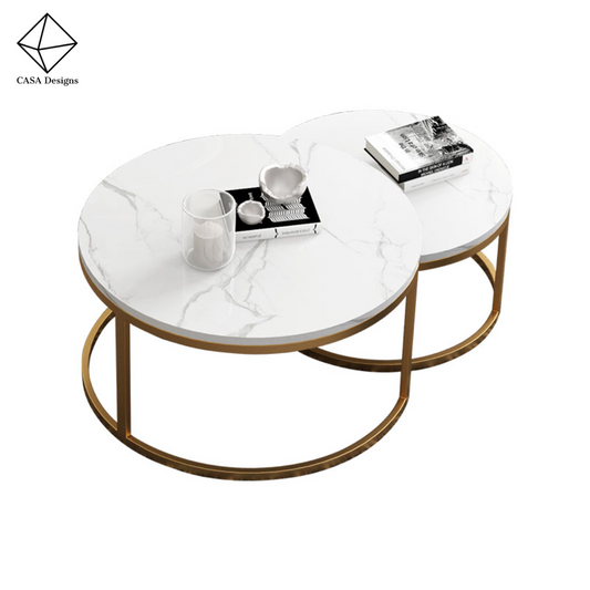 Round nesting tables (steel pipe)
